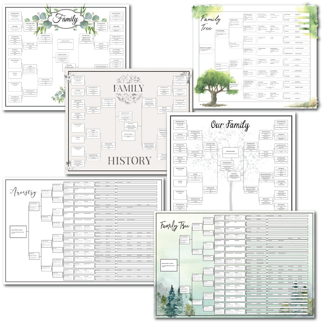 Design Ready Charts – Family Chartmasters
